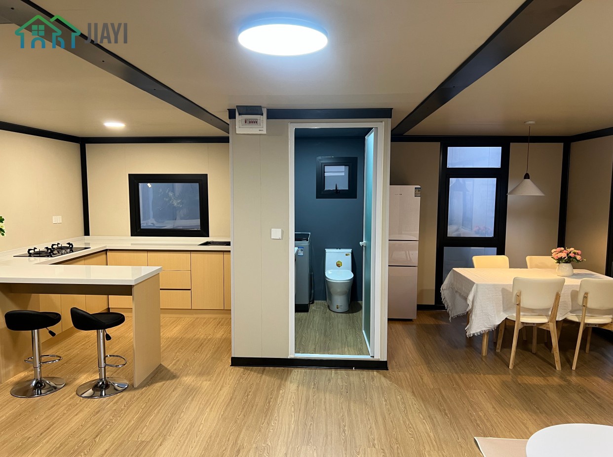 Two Floors 20FT Expandable Container Home With Customized Interior Design