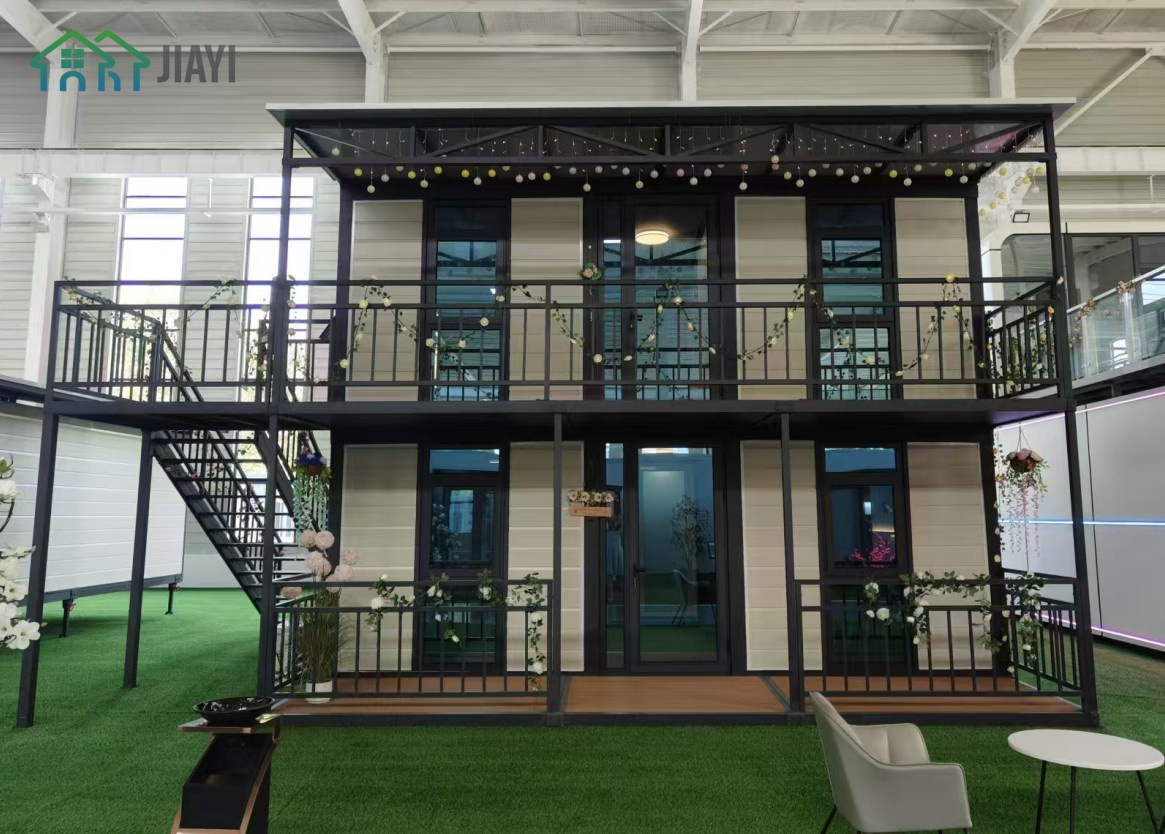 Two Floors 20FT Expandable Container Home With Customized Interior Design