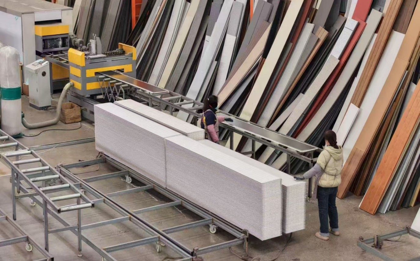 Carved Metal Wall Panel Flame Retardant Foam Sandwich Thermal Insulation for Exterior Walls (6)