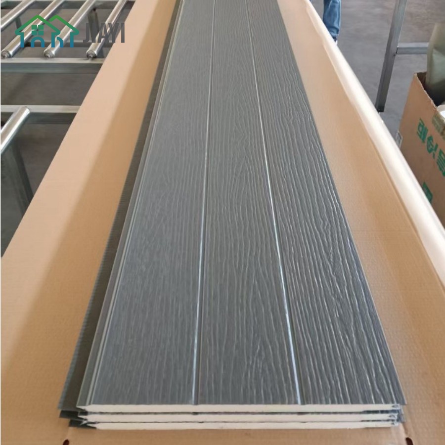 16mm Thick Metal Wall Panel Pu External Wall Craved Insulation Board