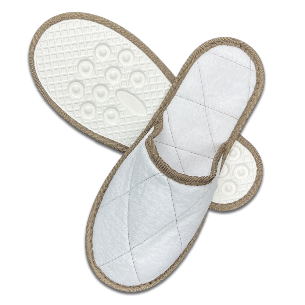 Disposable eco-friendly comfortable Slippers Biodegradable Cotton Hotel Slippers Unisex Guest Slippers with sugar cane sole
