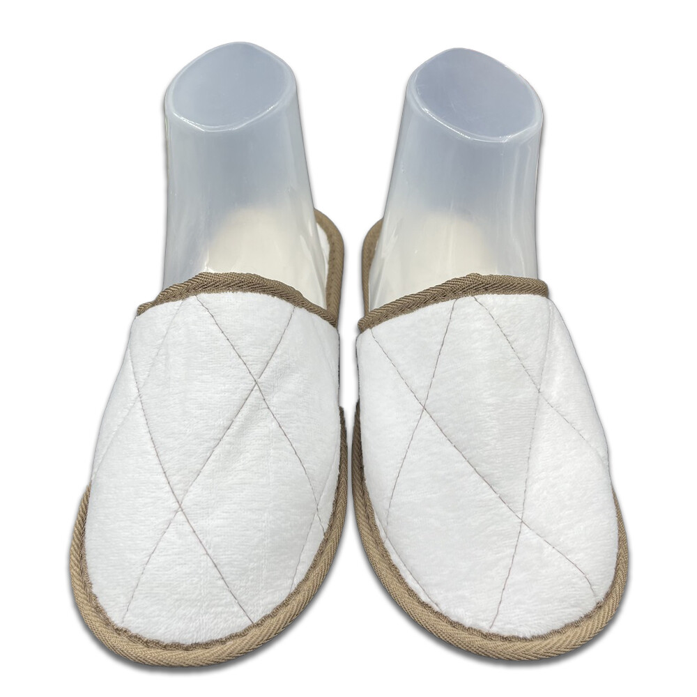 Disposable eco-friendly comfortable Slippers Biodegradable Cotton Hotel Slippers Unisex Guest Slippers with sugar cane sole