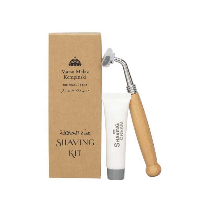 Eco Friendly Custom Spa Hotel Guestroom Toiletries Amenities Set Supplies Pack Logo customized 