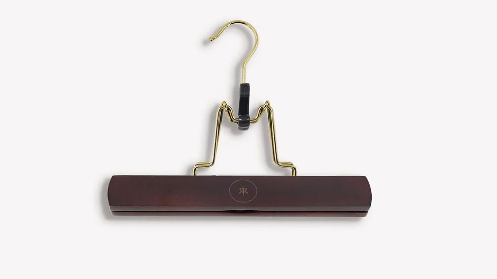 Factory solid wood hangers for women's and children's clothing non slip wooden hangers natural wood color