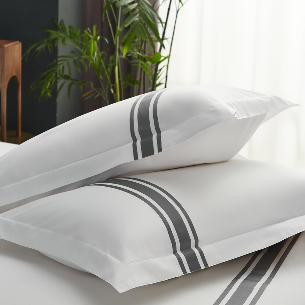 OEM Factory Wholesale Collection Hotel 100% Cotton  Fitted Bed Sheet Bed Linen for Home and Hotel Bedding