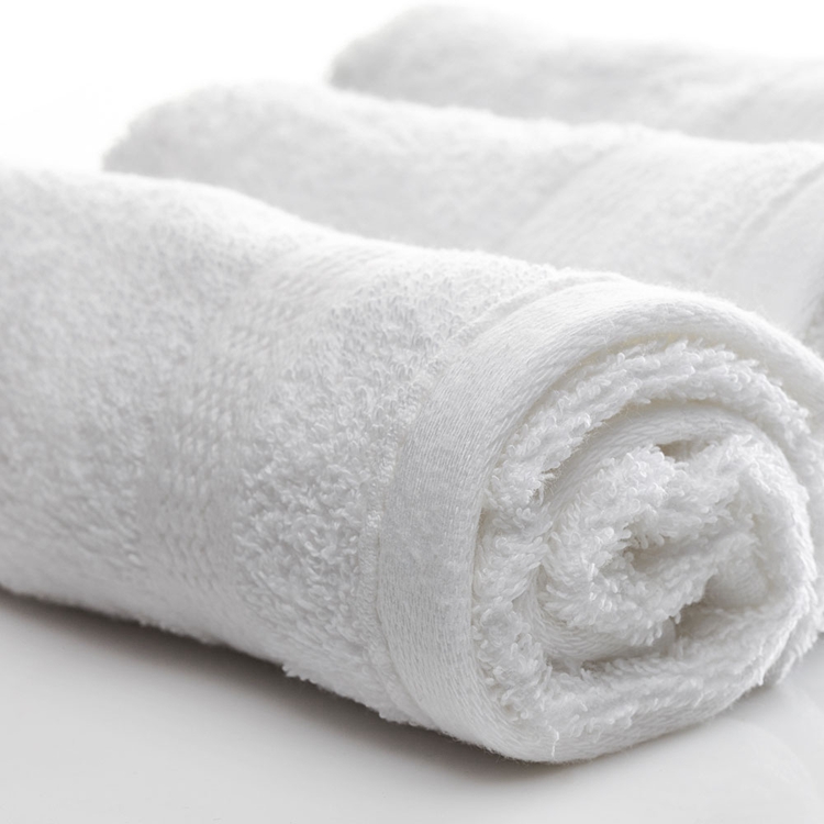 5 Star Luxury 16s 21s Custom Logo Turkish 100% Cotton White Face Bath Hand Spa Hotel Towel