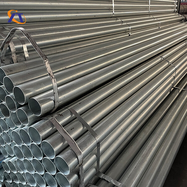 Galvanized round pipe/tube