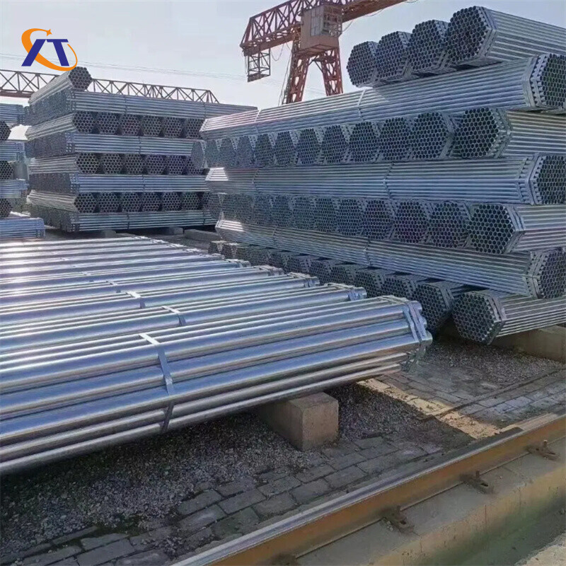 Galvanized round pipe/tube