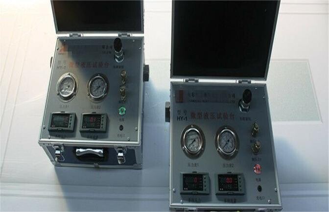 Hydraulic tester successfully used in excavator hydraulic system maintenance