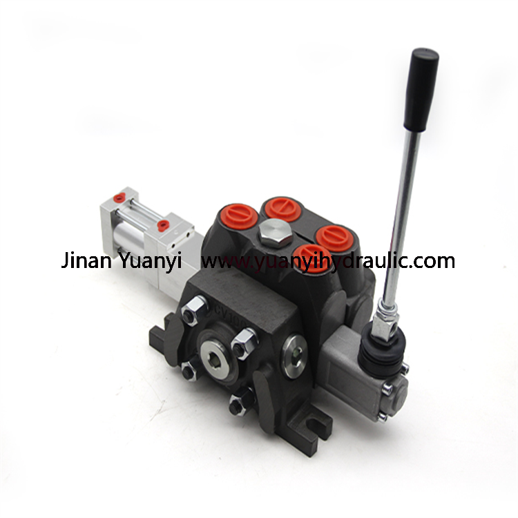 P80 Solenoid 1 Spool Monoblock Directional Valve, 2P80 3P80 4P80 Hydraulic Valve