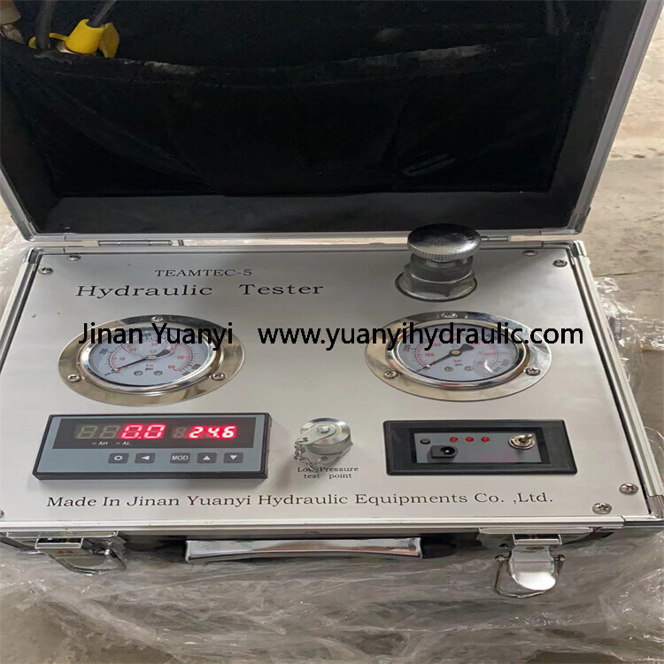 Portable high precision control Hydraulic Pump Flow Tester 