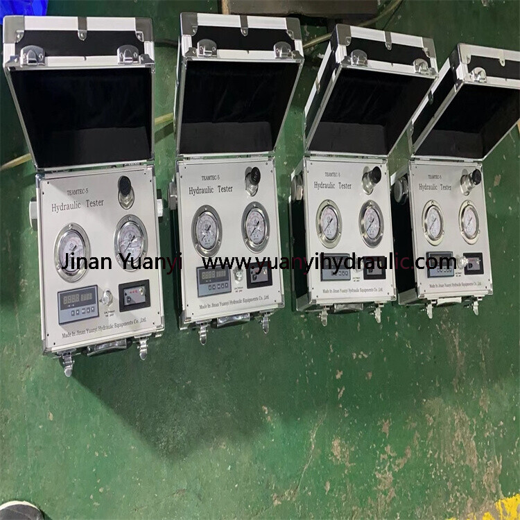 Portable high precision control Hydraulic Pump Flow Tester 