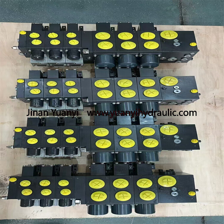 P120 Series Manual Operated Directional Hydraulic Valve 2P120 3P120 4P120 P80 p120 P240 Monoblock Hydraulic Directional Control Valve