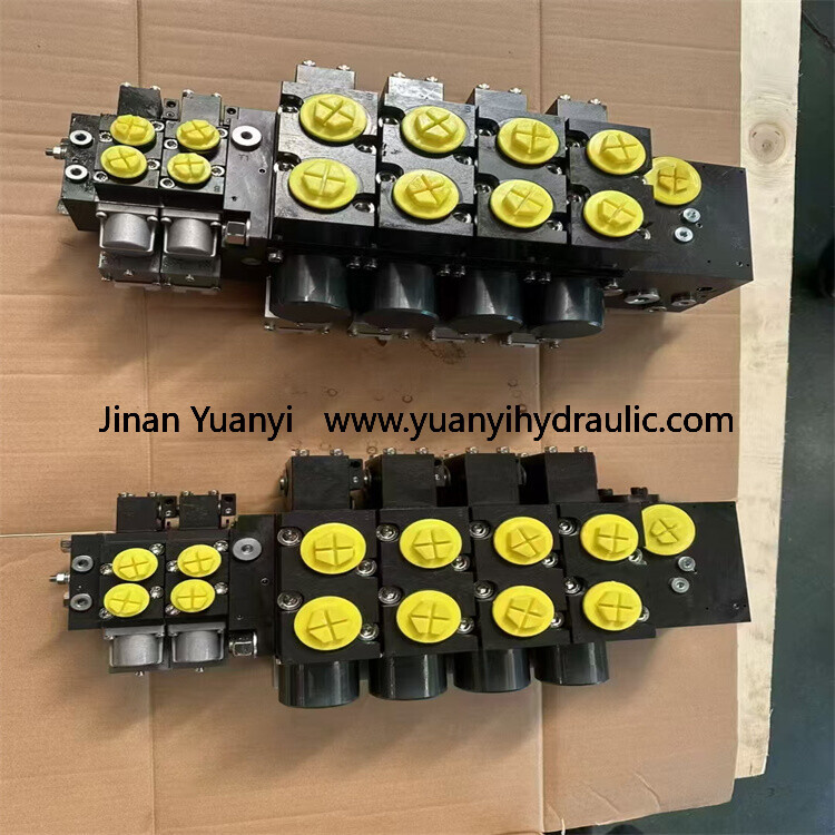 P120 Series Manual Operated Directional Hydraulic Valve 2P120 3P120 4P120 P80 p120 P240 Monoblock Hydraulic Directional Control Valve