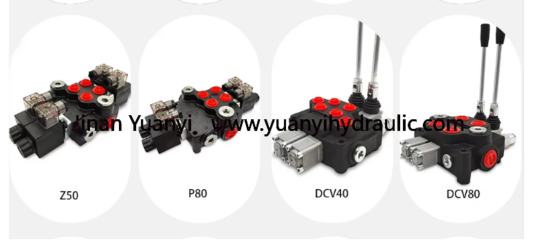 Dcv60 DCV100 Pneumatically Directional Hydraulic Valves, 100L/M Flow Hydraulic Control Valve