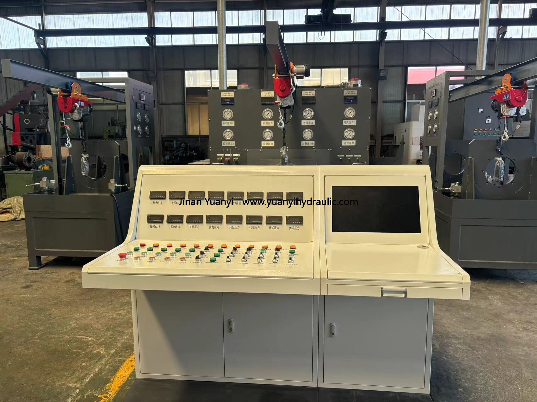 Digital Hydraulic system pump motor valve cylinder Test Bench, comprehensive repair tools testing Stand