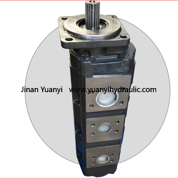 india hindustan loader high pressure JHP2080 2032 tandem gear hydraulic pump,JHP Gear Pump