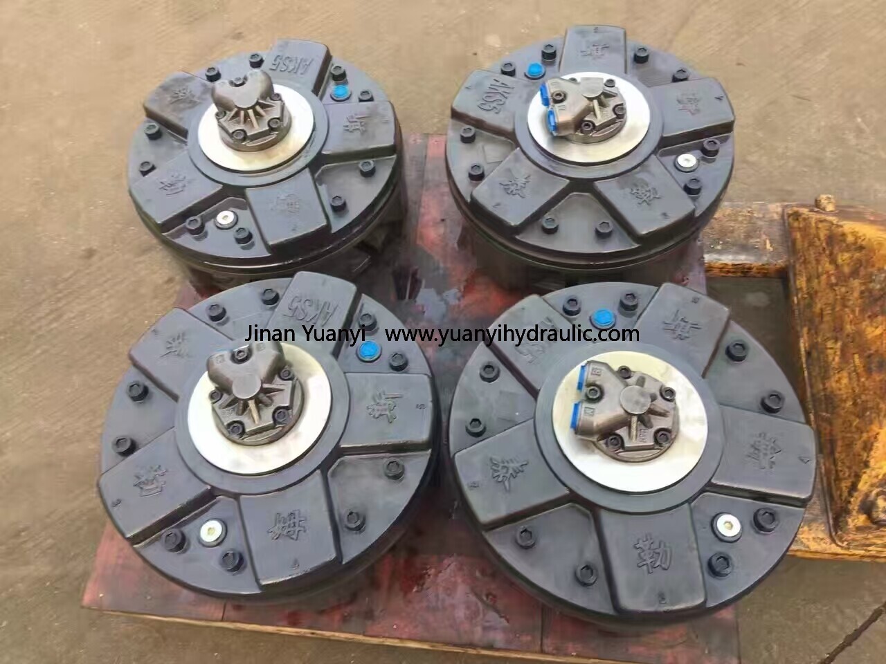 NHM1/2/3/6/8/11/16/31 Low Speed High Torque Radial Hydraulic Piston Motor 