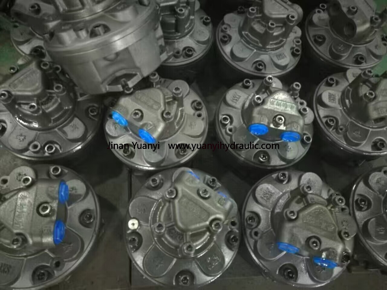 NHM1/2/3/6/8/11/16/31 Low Speed High Torque Radial Hydraulic Piston Motor 