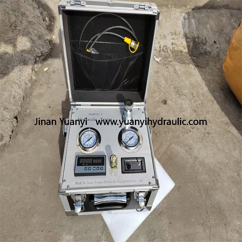 Digital Portable Hydraulic Motor Pressure and Flow Tester ,500L/Min Hydraulic Repairing Tester