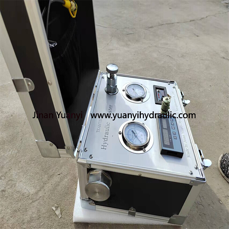 Digital Portable Hydraulic Motor Pressure and Flow Tester ,500L/Min Hydraulic Repairing Tester