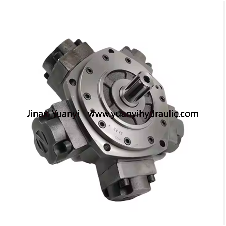 NHM8 Series High torque Motor, NHM8-700 NHM8-1000 Intermot Five Star Radial Hydraulic Motor 