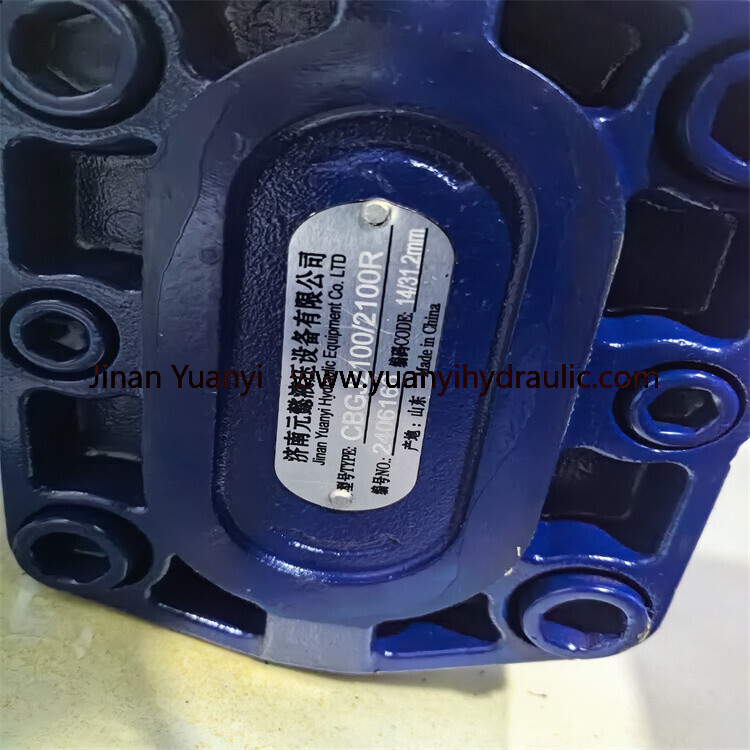 Jinan CBGJ2100/2100 CBGJ2080/2080 Double Hydraulic Gear Pump, Loader CBGJ Pump