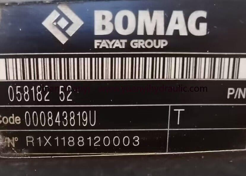 05818252 Travel Motor BW211D-40 Bomag  