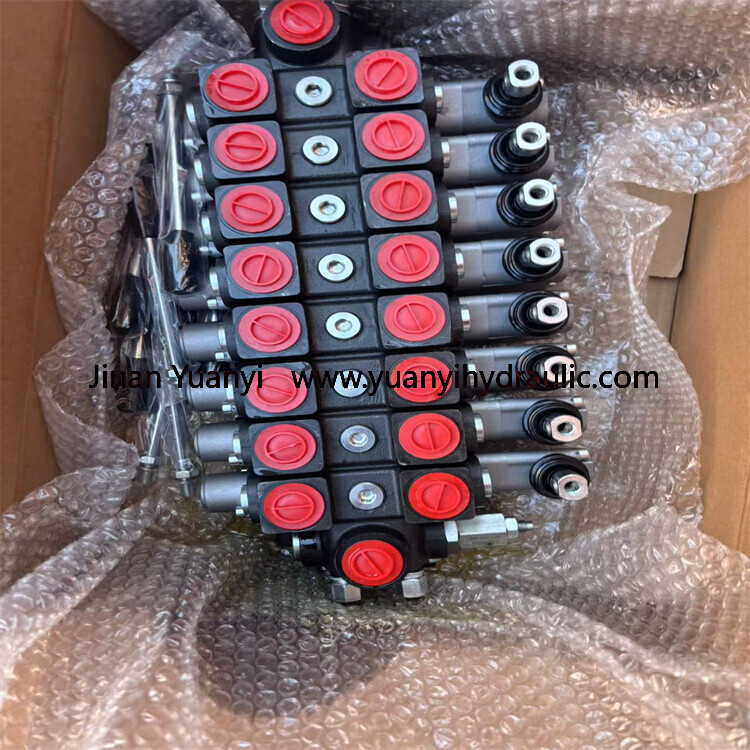 27 GPM PC100-3 PC100-4 Sectional Control Hydraulic Valves,pc100-3 Control Valve
