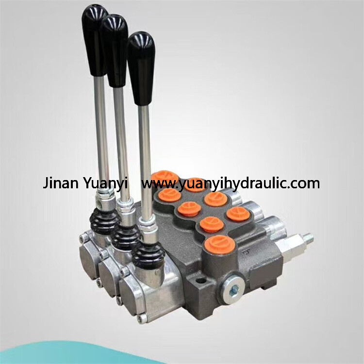 P80-6 P80-5 Monoblock Control Hydraulic Valves with Joystick For Forklift