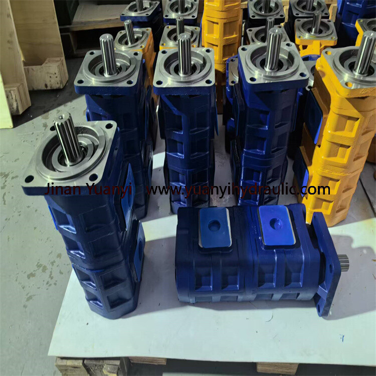 AZPFF Series Hydraulic Gear Pump ,AZPFFF-22-022022022 Triple Gear Hydraulic  Pump