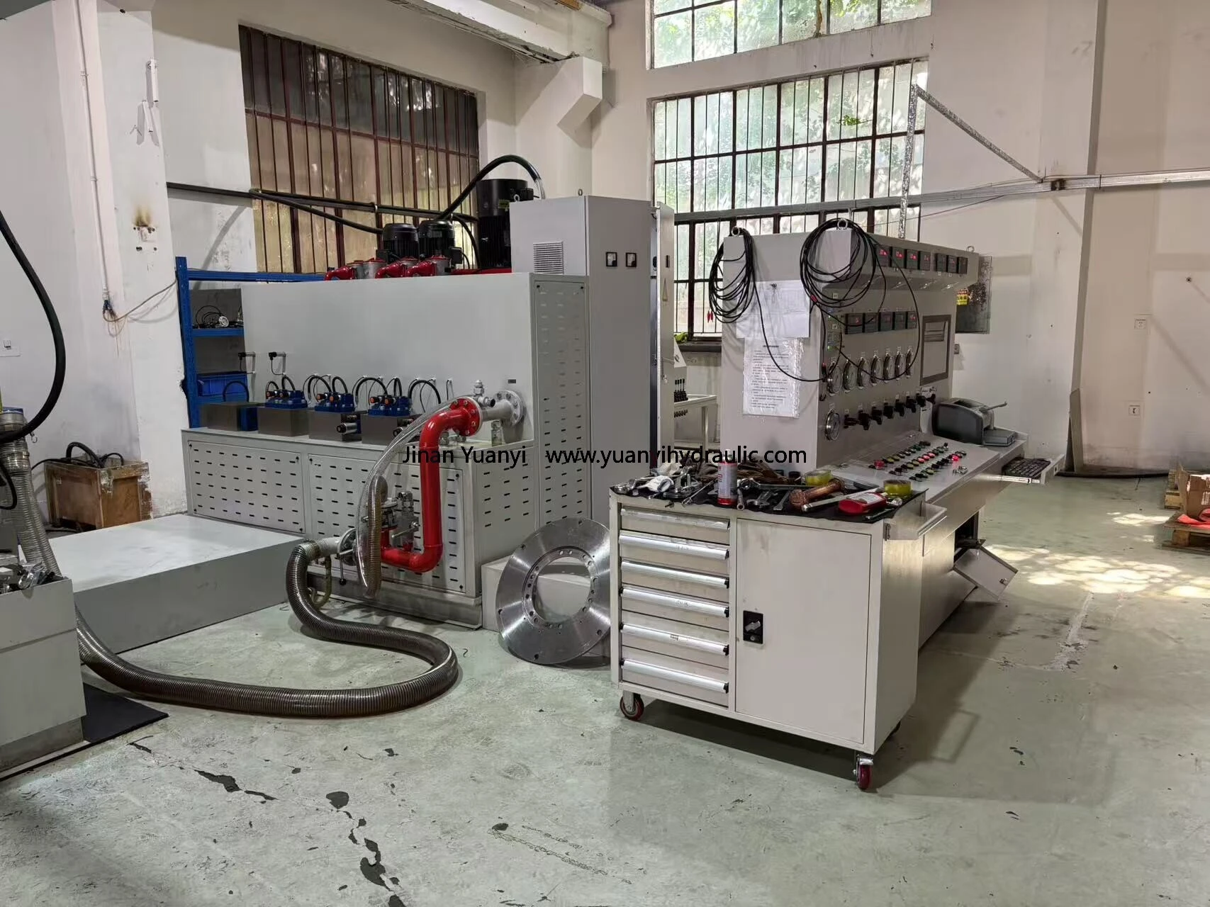 110KW 90KW Power Computerized Hydraulic Pump Test Stand,Digital Hydraulic Motor Test Rig