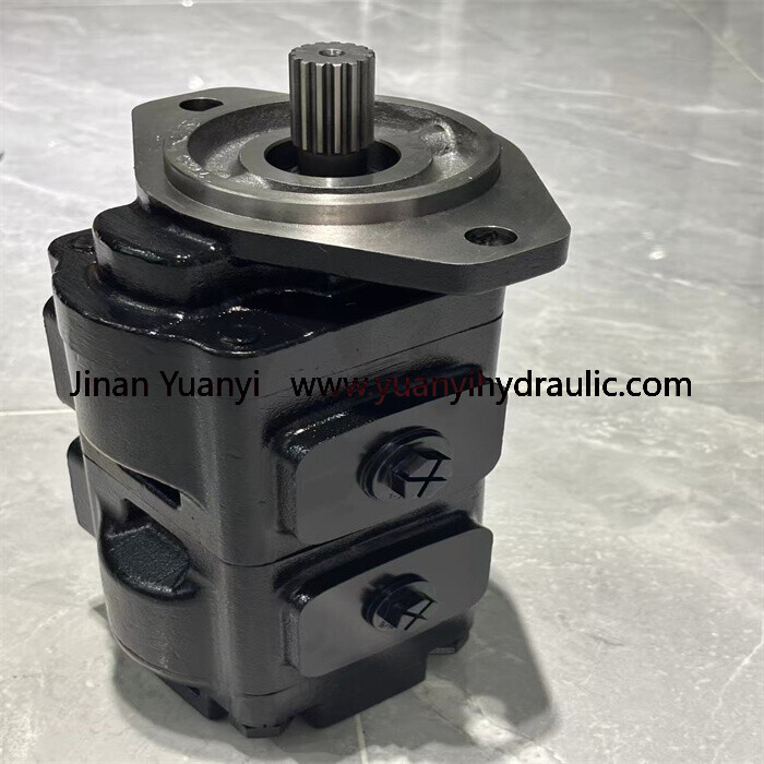 Parker 7029120048 Double Hydraulic Gear Pump For Loader