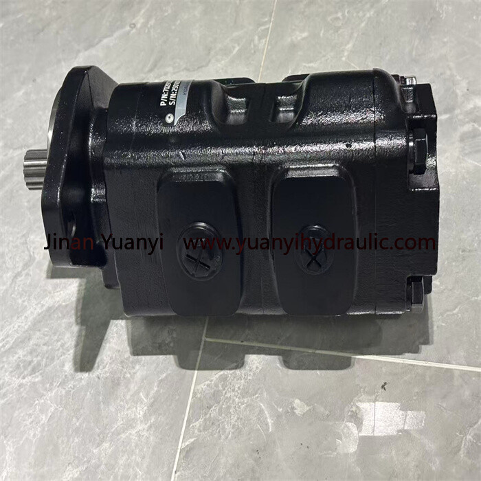 Parker 7029120048 Double Hydraulic Gear Pump For Loader