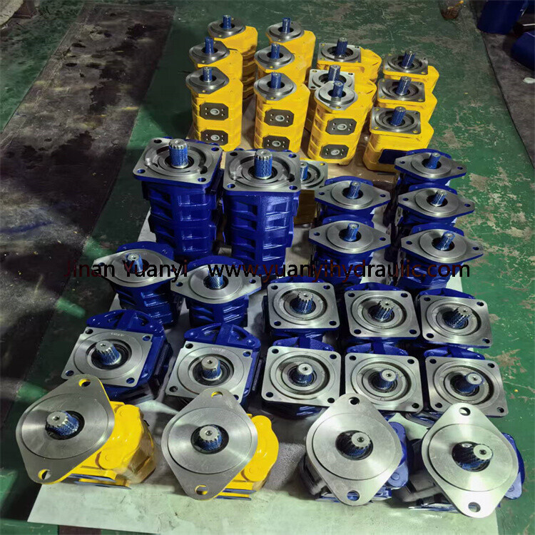 CBGJ1032/1032 CBGJ1020/1020 Double Hydraulic Gear Pump For Loader