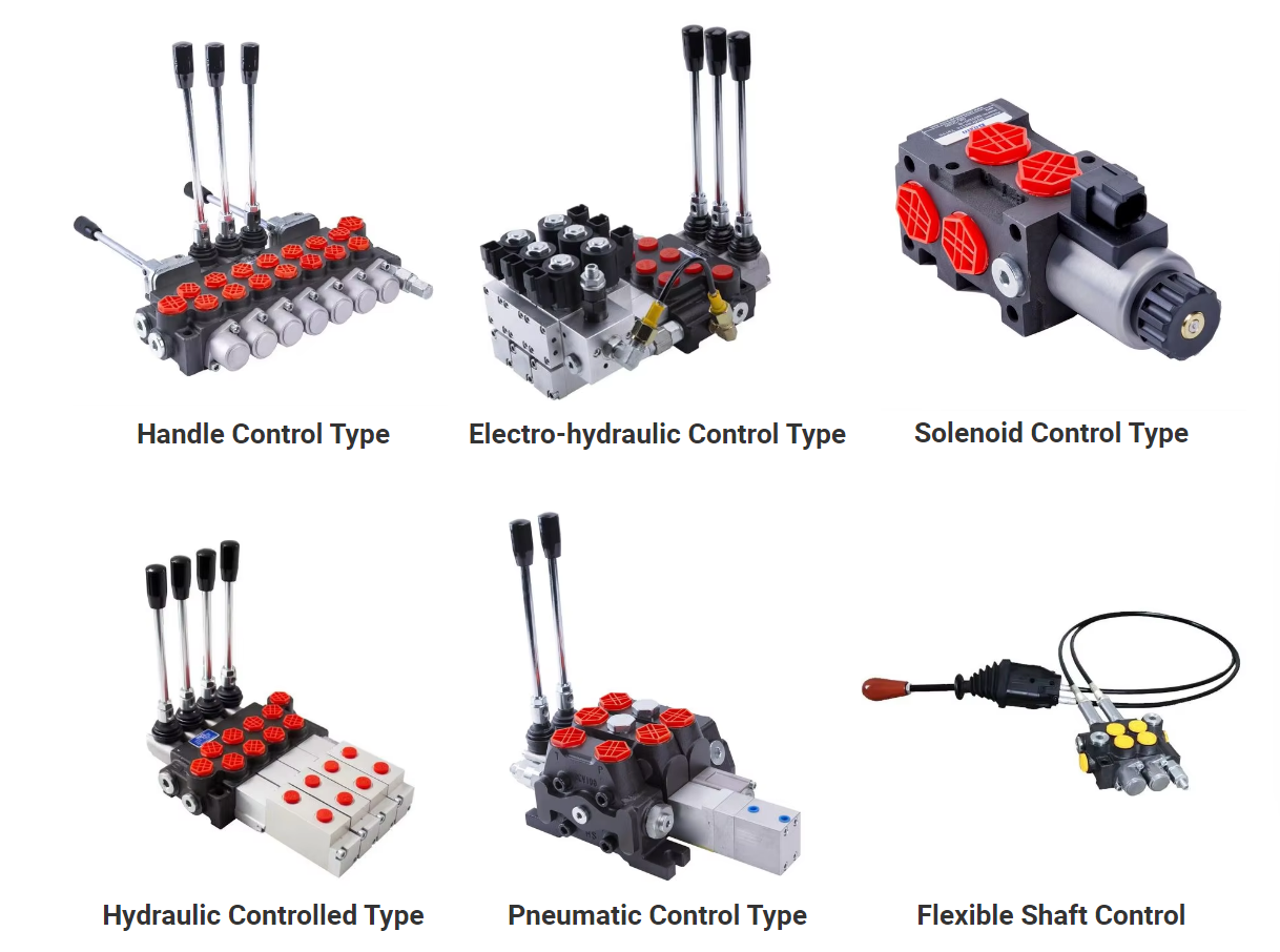 SD5 Series Hydraulic Valve,SD5 Monoblock Control Valve,11.8 GPM Flow Multi-way Valve