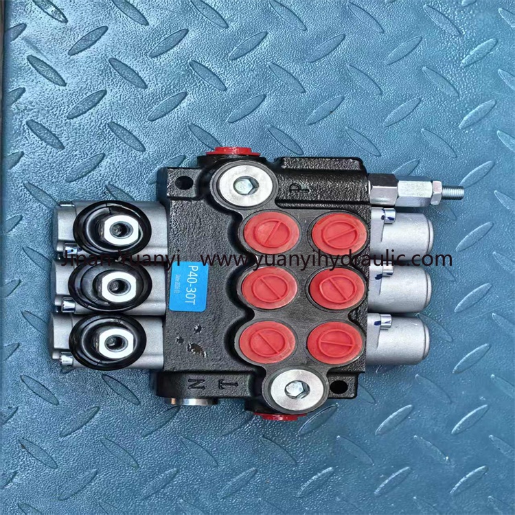 P40 Hydraulic Monoblock Valve,3P40 2P40 Series Control Valve For Tractor