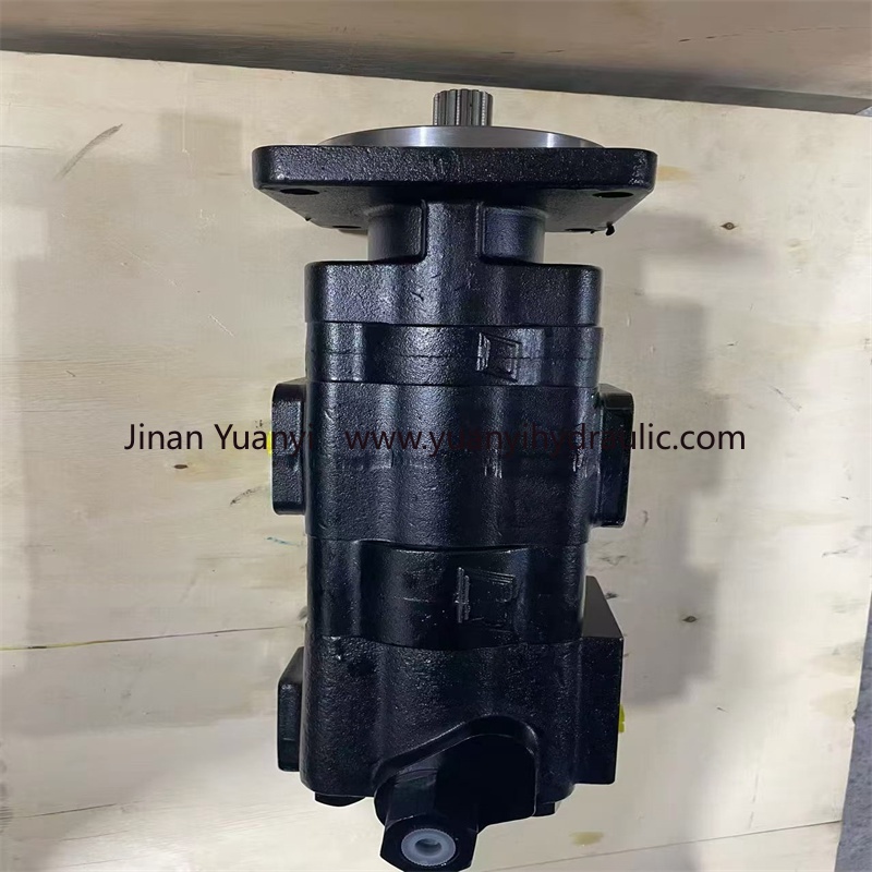 3249120345 Hydraulic Gear Pump,87434673 Double Hydraulic Pump For Constrction Machine