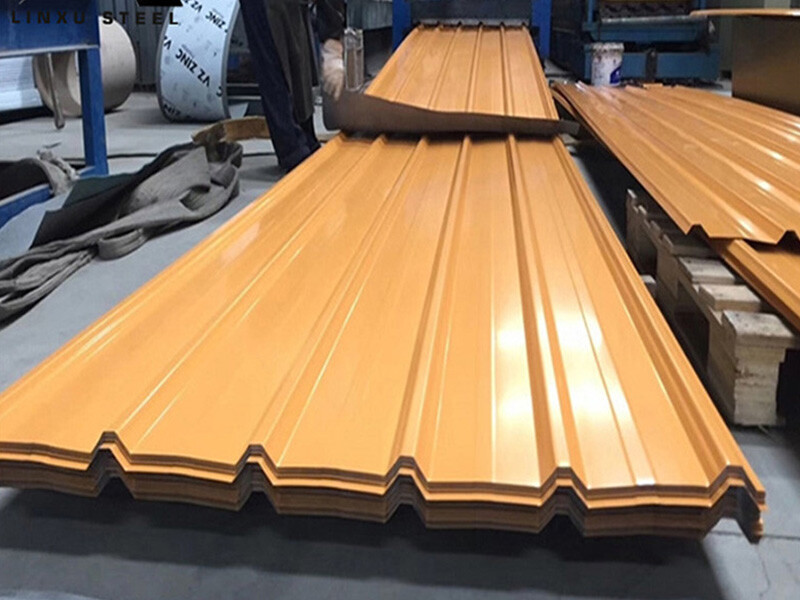 Colored Corrugated Roof Sheet