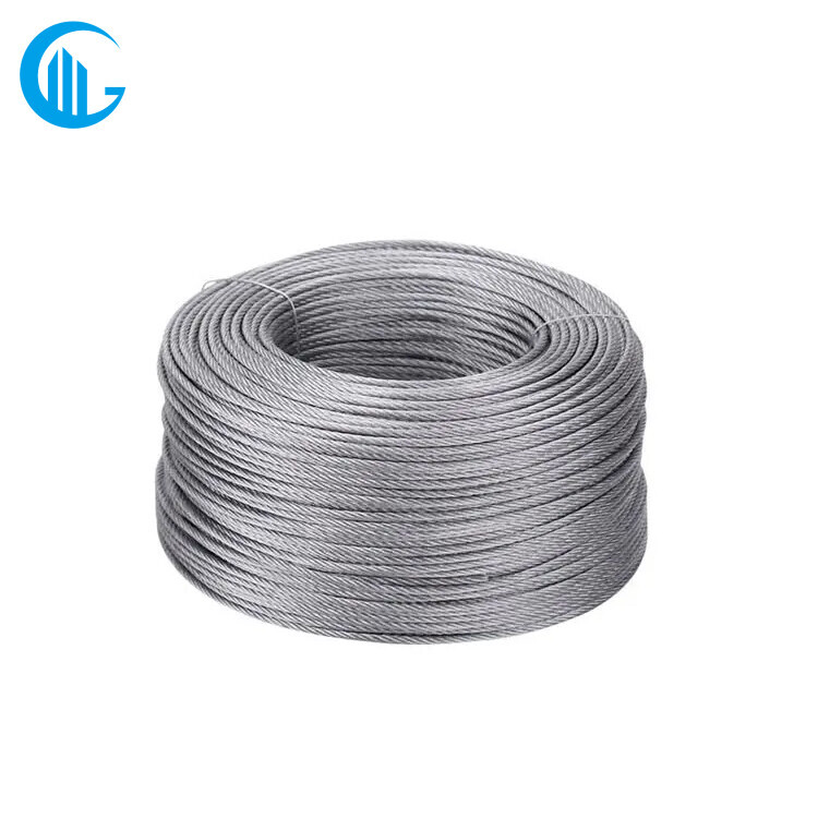 Galvanize Cable Round Strand Steel Wire Rope