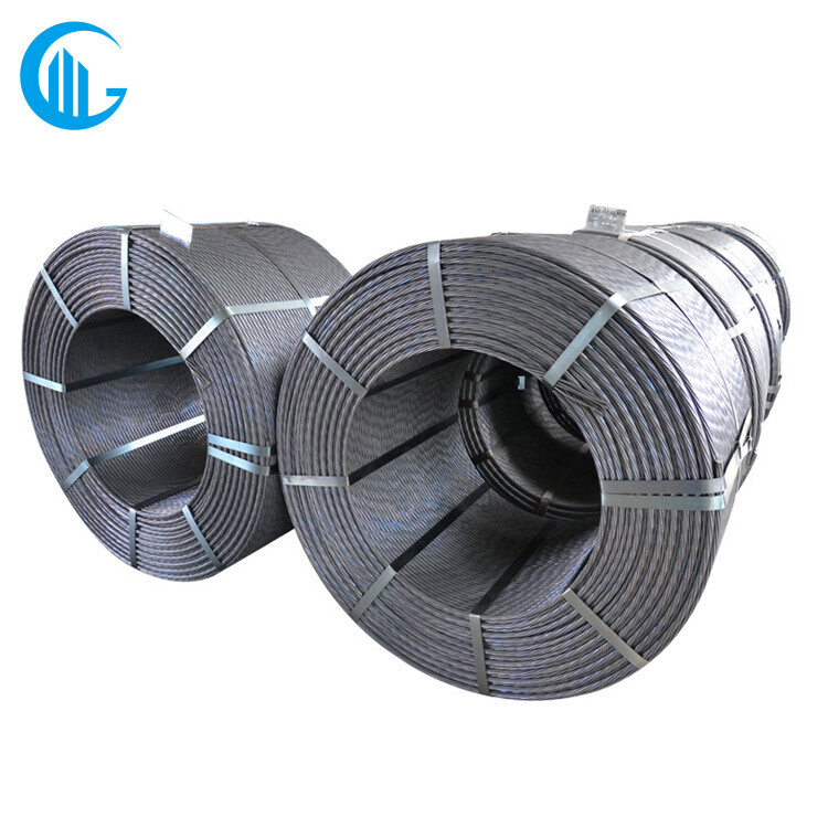 High tensile carbon steel wire plain spiral pc wire