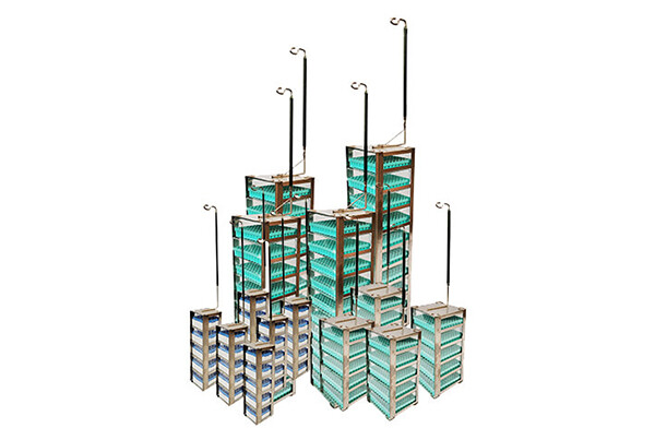 Liquid Nitrogen Tank Freezing Rack