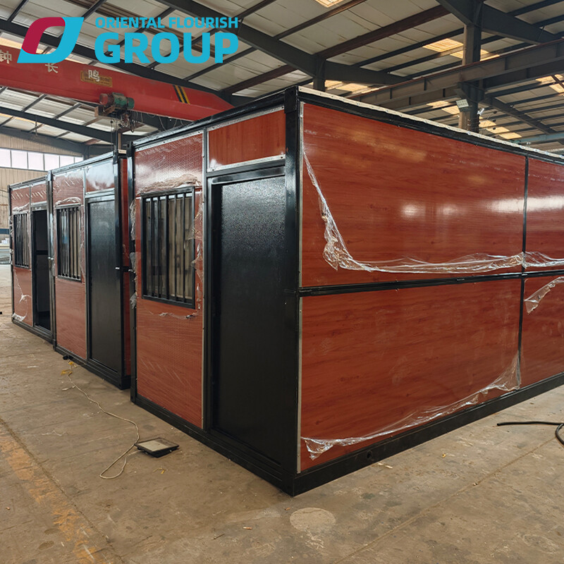 X-Shaped Folding Container House