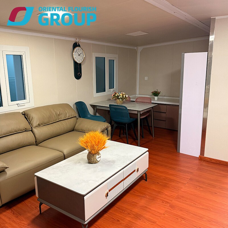 Expandable container house