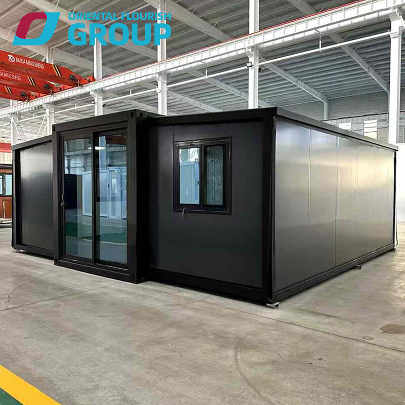 Expandable container house