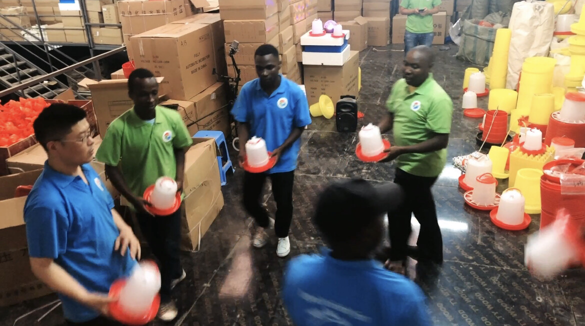 Overseas company team