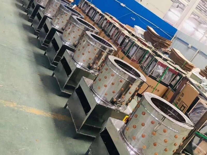 Factory inventory area