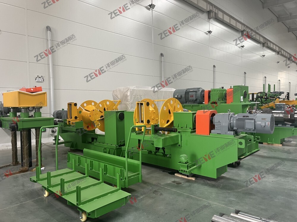 16 मिमीT x 2000 मिमीW मेटल कॉइल स्लीटर मशीन, ट्रिमर के साथ, ASTM/SS400/HR/CR कॉइल स्लिट लाइन, गिलोटिन डिवाइस