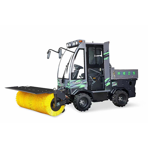 Driving Snow Sweeper