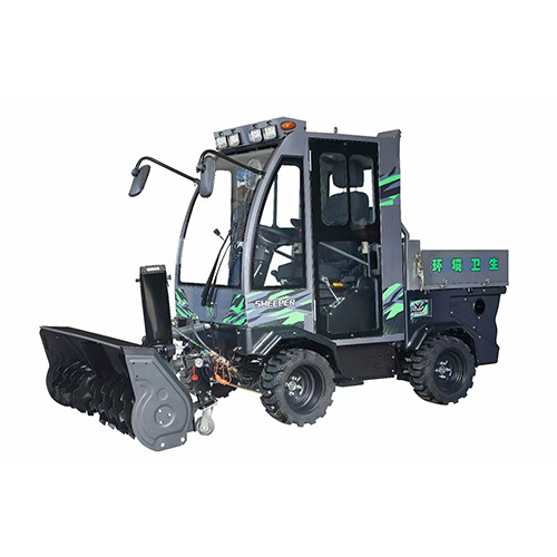 Driving Snow Sweeper